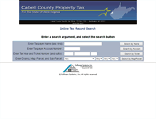 Tablet Screenshot of cabell.softwaresystems.com